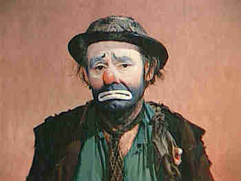 Famous Circus Clown Emmett Kelly